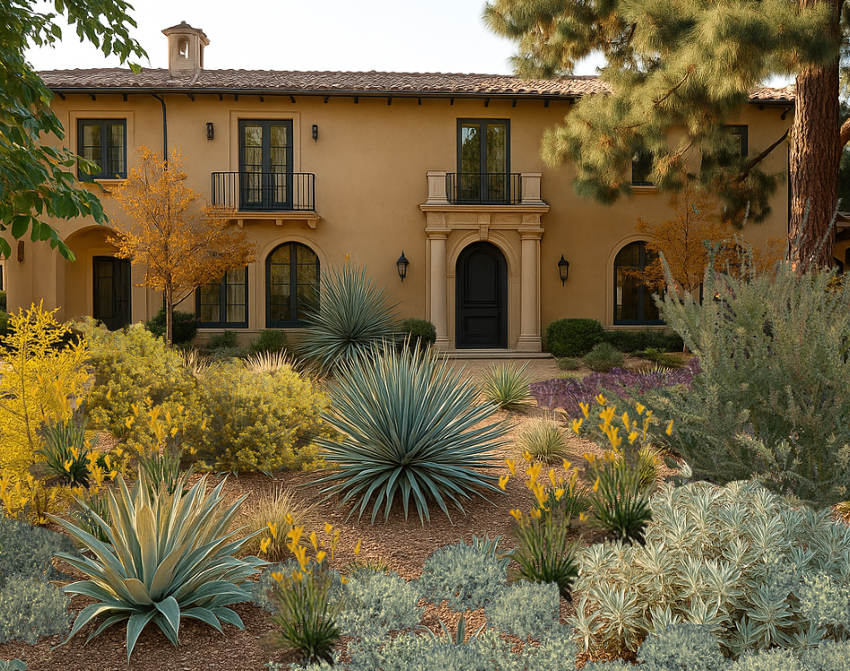 Surreal Estate | Australian Mediterranean Garden | 30+ Low-Water Plants w/ Layout Plan