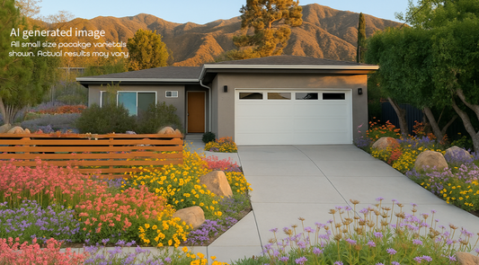 Chaparral Wildflower | California Native Wildflowers | 30+ Plants & Basic Layout Plan