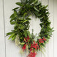 Live California Bay Laurel & Balsam Fir Wreath - 28" Ultra Fragrant Natural Holiday Decor