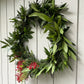 Live California Bay Laurel & Balsam Fir Wreath - 28" Ultra Fragrant Natural Holiday Decor